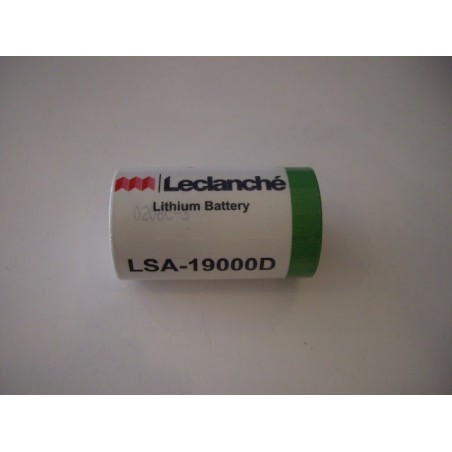 Pile lithium alarme Leclanché D LSA-1900D (63)