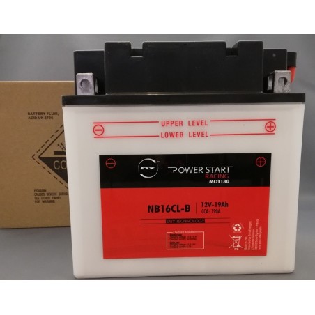 Batterie moto YB16CL-B / NB16CL-B 12V 19Ah NX