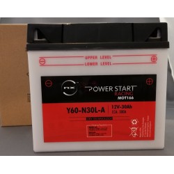 NX - Batterie moto YTX20L-BS / NTX20L-BS 12V 20Ah