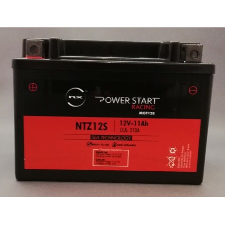 Batterie Moto NX YTZ12S / NTZ12S 12V 11Ah