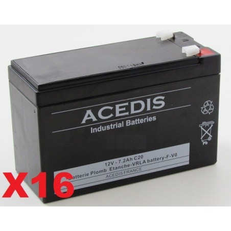 Batteries pour onduleur (ASI) Alpha Technologies ALI Plus BP700-1000/16 Multi Mount (017-737-24)