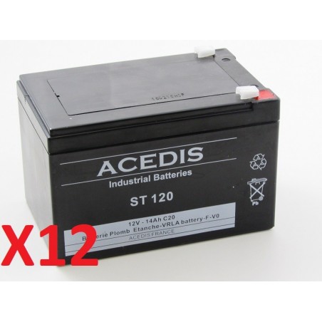 Batteries pour Onduleur (ASI) Upsonic IH 10000
