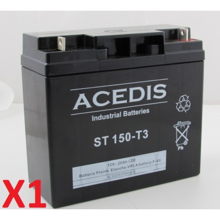 Batterie pour onduleur (ASI) Alpha Technologies CFR 10K (017-083-XX) (12 