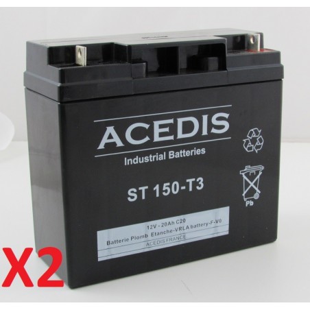 Batteries pour Onduleur (ASI) BELKIN PRO NETUPS F6C100-4