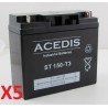Batteries pour onduleur (ASI) Mitsubishi 7011A-30