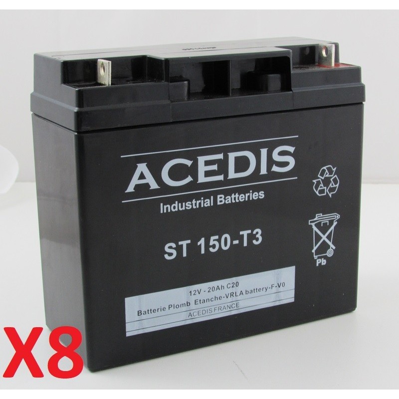 Batteries pour onduleur (ASI) Emerson AP23 3KVA