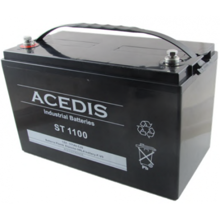 Batterie AGM étanche ACEDIS ST1100 12V 111Ah VO
