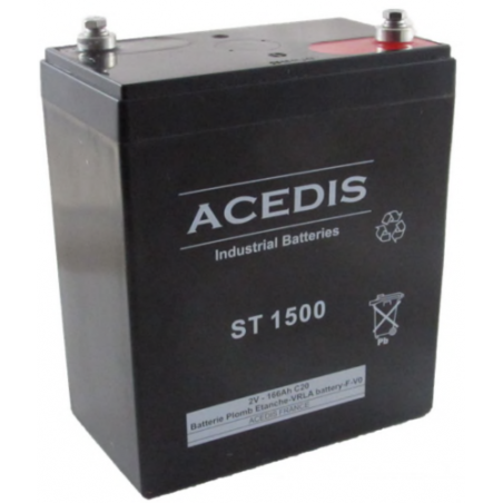 Batterie AGM étanche ACEDIS ST1500 2V 168Ah VO