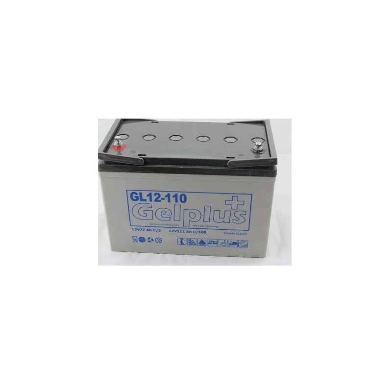 Batterie GEL étanche 12V 101Ah VRLA ACEDIS GHL12-80 FR-HB