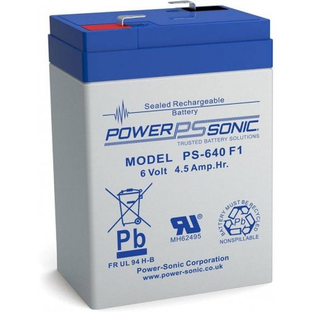 Batterie plomb étanche AGM Powersonic PS-640