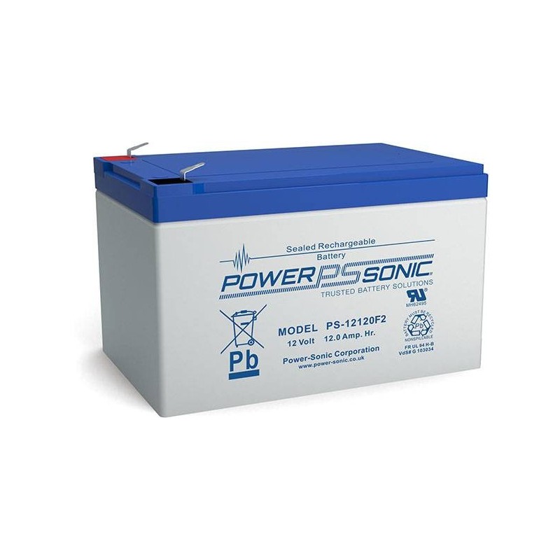 batterie AGM étanche Powersonic ps-12120vds-FR batterie AGM étanche Powersonic ps-12120vds-FR
