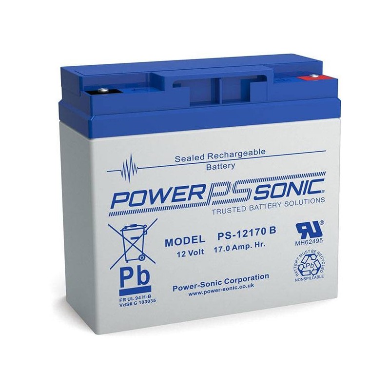 Batterie PowerSonic PS-12170 VDS AGM étanche 12V 17Ah