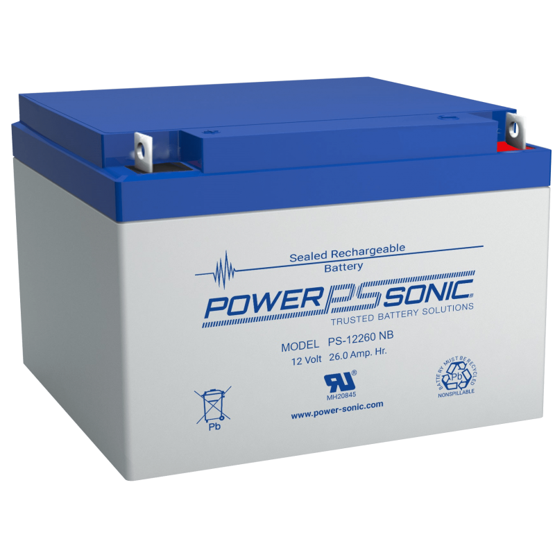 batterie AGM étanche Powersonic ps-12260VDS batterie AGM étanche Powersonic ps-12260VDS