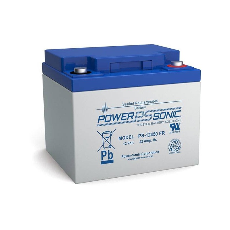 Batterie AGM Power Sonic 12V 45Ah C20 / PS-12450VDS Batterie AGM Power Sonic 12V 45Ah C20 / PS-12450VDS