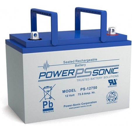 batterie AGM étanche Powersonic ps-12750