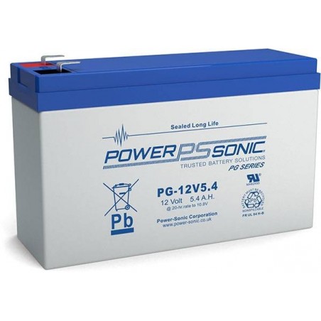 batterie AGM étanche Powersonic longe vie pg-12V5.4 F2