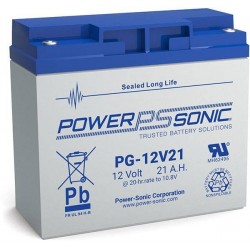 Batterie PowerSonic PG-12V45 12V 45Ah à longue Durée de vie
