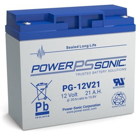 Batterie AGM Power Sonic 12V 21Ah C20 / PG-12V21