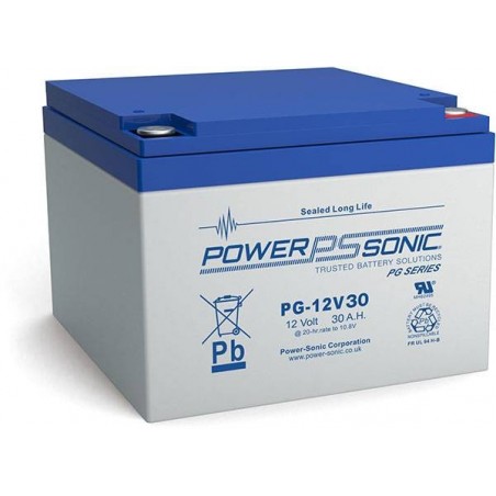 Batterie AGM Power Sonic 12V 30Ah C20 / PG-12V30