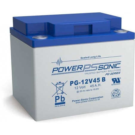 Batterie AGM Power Sonic 12V 45Ah C20 / PG-12V45