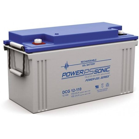 Batterie GEL Power Sonic 12V 110Ah C20 / DCG12-110