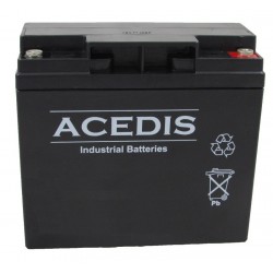 Batterie au plomb 12V 5Ah rechargeable Acedis - Toutes les batteries au  plomb rechargeable 12V - Piles et Plus