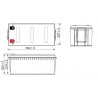 Batterie Lithium fer phosphate (LIFEPO4) ACEDIS 12V 237,6Ah C20 / LIFE12-237,6 