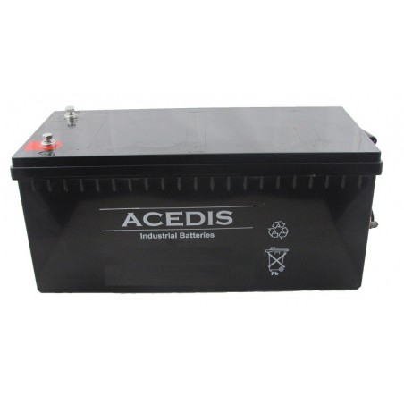 Batterie Lithium fer phosphate (LIFEPO4) ACEDIS 12V 237,6Ah C20 / LIFE12-237,6 