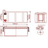 Batterie Lithium fer phosphate (LIFEPO4) ACEDIS 12V 184,8Ah C20 / LIFE12-184,8 