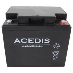Batterie Lithium fer phosphate (LIFEPO4) ACEDIS 24V 19,8Ah C20 / LIFE24-19,8 