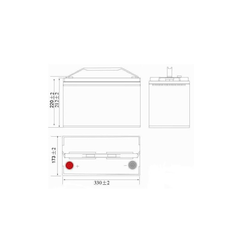 Batterie Lithium fer phosphate (LIFEPO4) ACEDIS 12V 237,6Ah C20 / LIFE12-237,6 Batterie Lithium fer phosphate (LIFEPO4) ACEDIS 12V 237,6Ah C20 / LIFE12-237,6