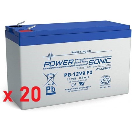 Batterie PowerPure RT10 10KVA PowerSonic