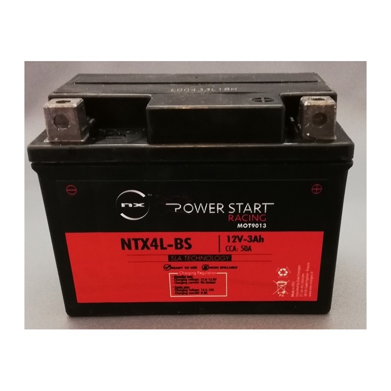 Batterie pour quad E-Ton 50 cc  NXL 12V 3Ah 