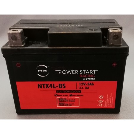 Batterie pour quad E-Ton 50 cc  NXL 12V 3Ah 