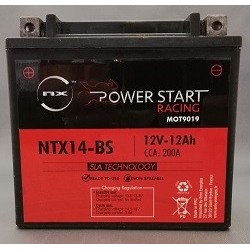 Batterie pour quad Honda 500 cc  TRX500FE, FPE, FM, FPM 12V 12Ah 