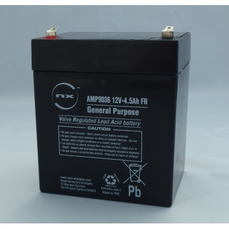 Batterie AGM NX AMP9036 12V 4.5ah