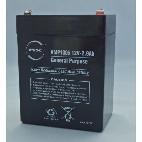 Batterie AGM NX AMP9036 12V 2.9ah