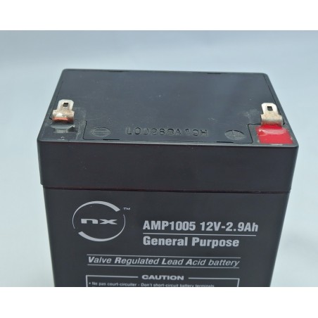 Batterie AGM NX AMP1005 2.9-12 12V 2.9Ah F4.8