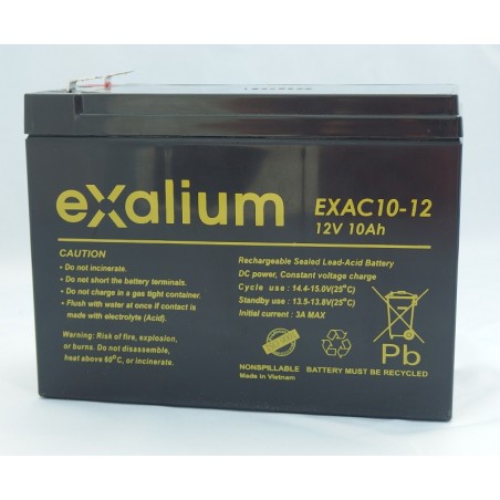 BATTERIE EXALIUM exac10-12 12v 10AH