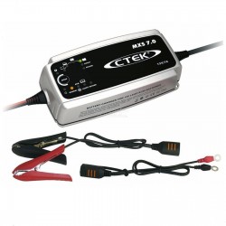 CHARGEUR BATTERIE PLOMB  VOITURE / MOTO / BATEAU12V 7A  CTEK MXS 7 œillettes