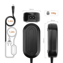 ALIMENTATION DC SECTEUR  APPAREIL PHOTO CANON LEGRIA, VIXIA TOTAL
