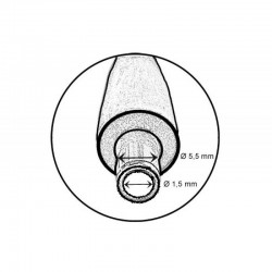 CONNECTEUR 5.5X1.5MM